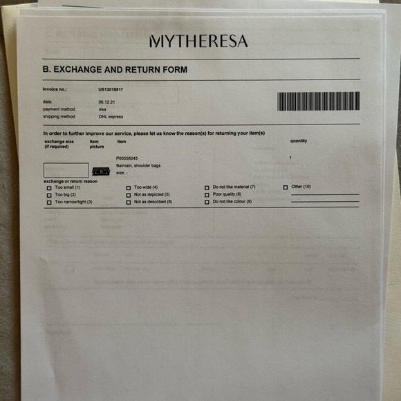 Balmain Purse - Picture 11 of 14